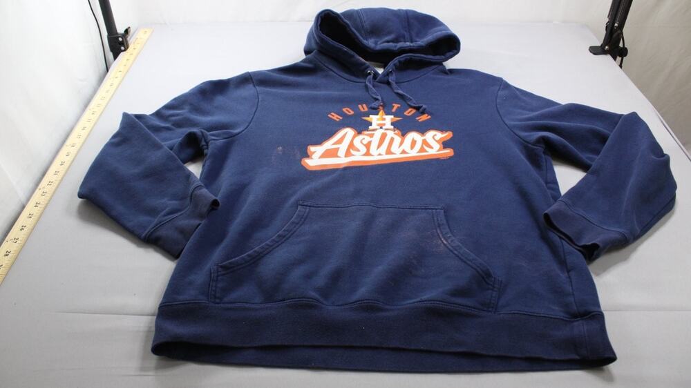 MLB Genuine Merchandise Houston Astros Baseball Pullover Hoodie Sweatshirt XL